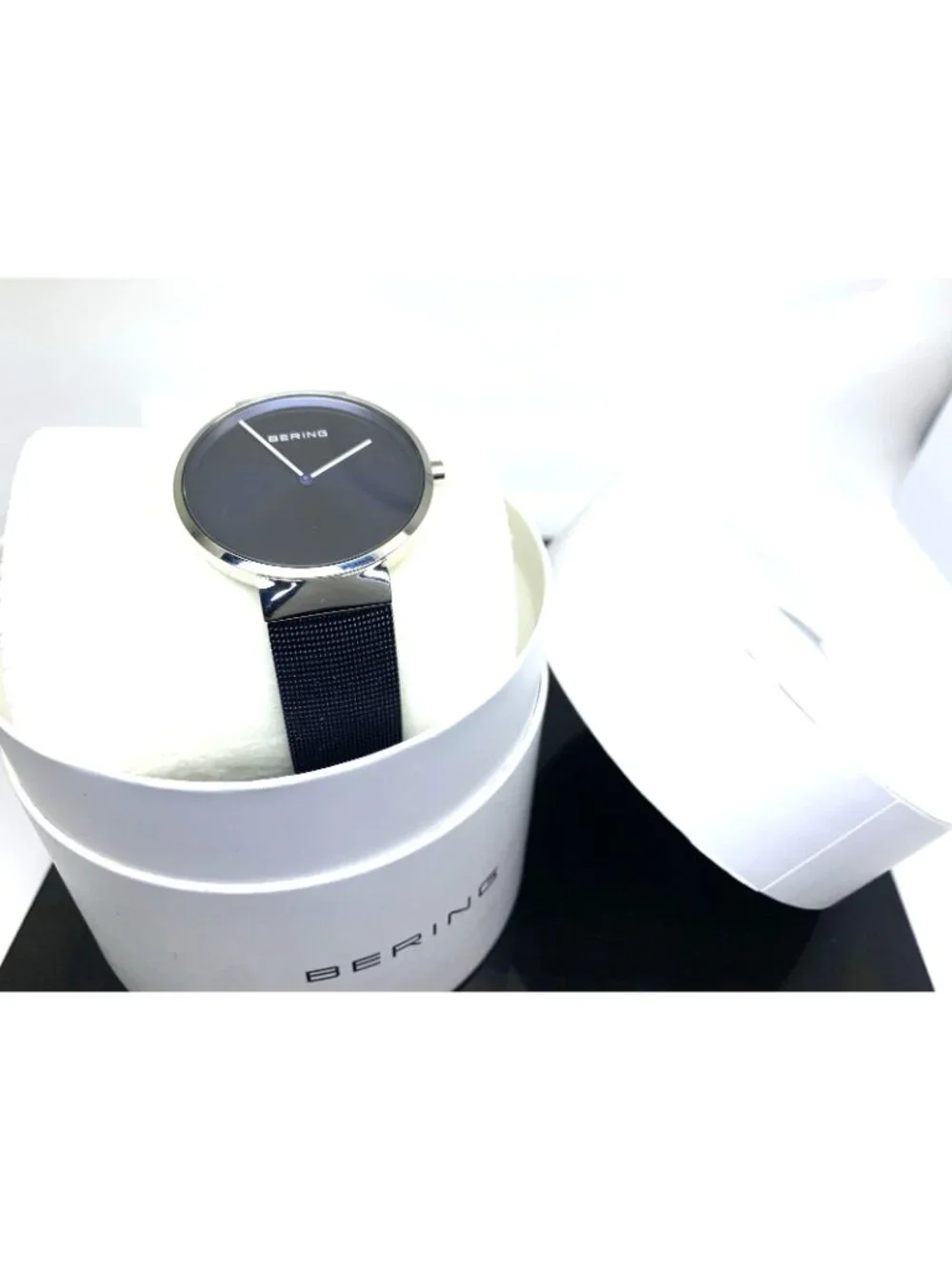 Bering Men's Watch 14539-307 Quartz Silver Blue Dial Stainless Steel 39mm